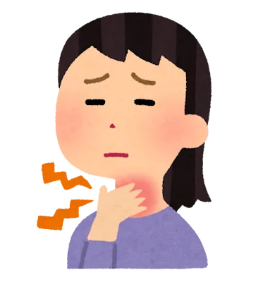 A Scratchy Throat 喉の違和感